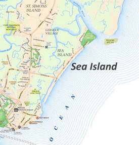 Sea Island Maps
