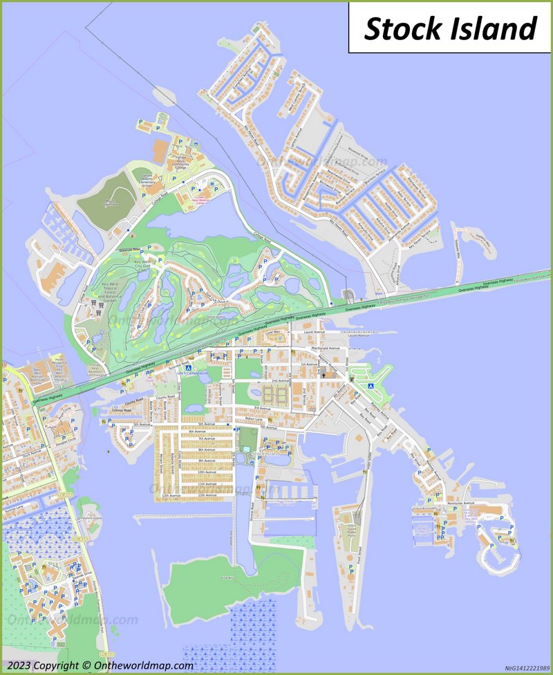 Stock Island Map | Florida, U.S. | Detailed Maps of Stock Island