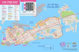 Stock Island And Key West Car Free Map