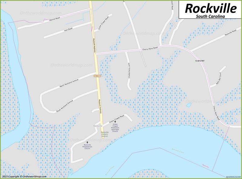 Rockville Map