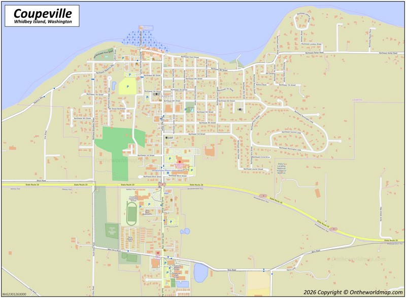 Map of Coupeville