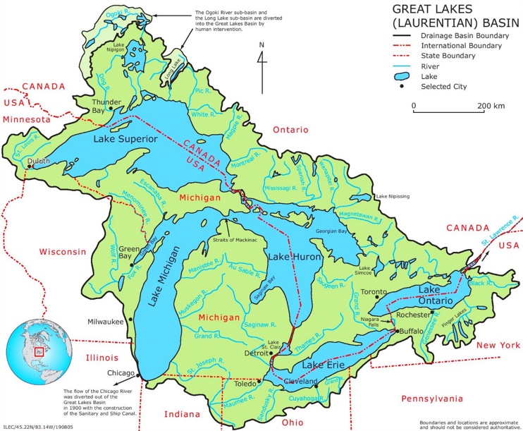 map-of-great-lakes-with-rivers