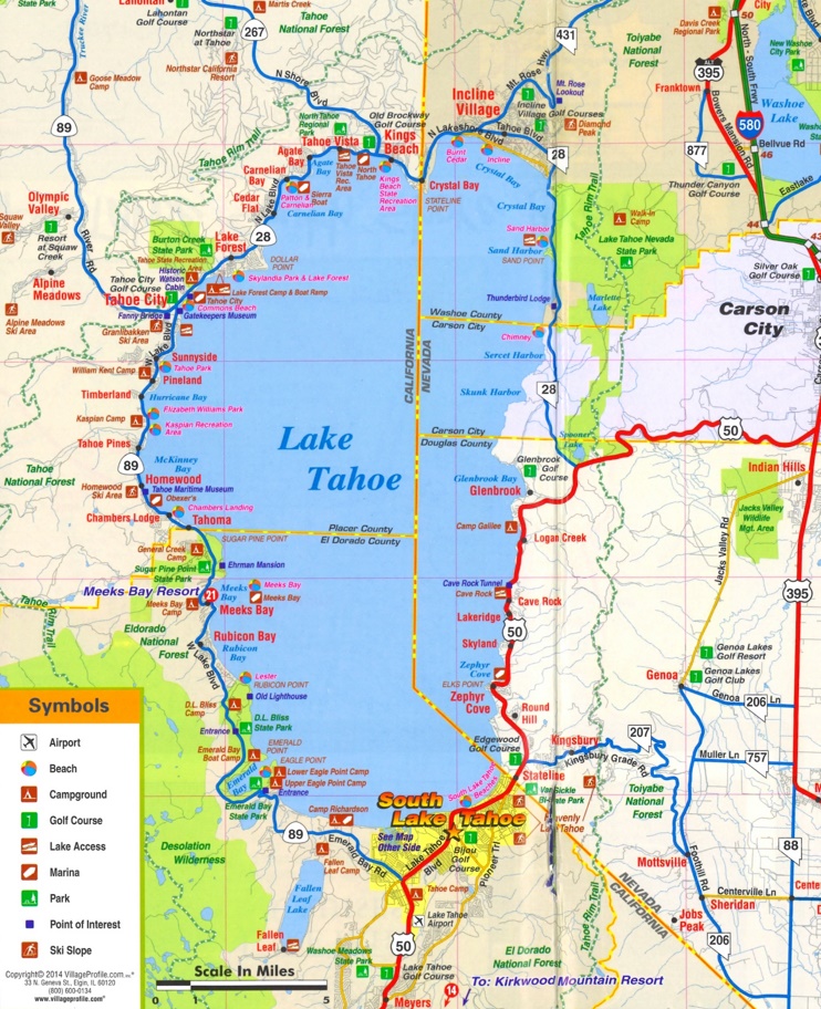 harrahs lake tahoe casino map