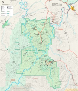 Canyonlands National Park trail map