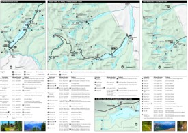 Glacier National Park trail map