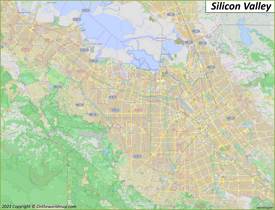 Silicon Valley Maps