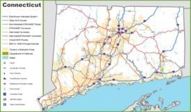 Connecticut road map