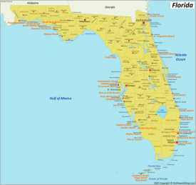 Florida Best Beaches Map