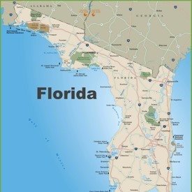 Florida Road Map