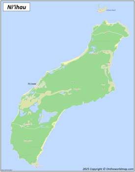 Map of Niihau
