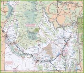 Map of Southern Idaho