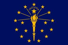 Flag of Indiana