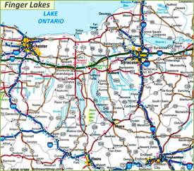 Finger Lakes Map