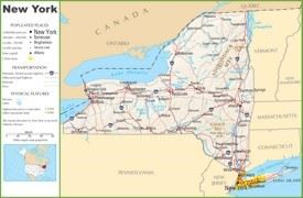 Map Of New York State Cities New York State Map | Usa | Maps Of New York (Ny)