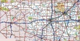 Oklahoma road map