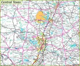 Map Of Central Texas Cities And Towns Texas State Map | Usa | Maps Of Texas (Tx)