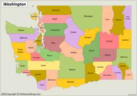 Washington county map