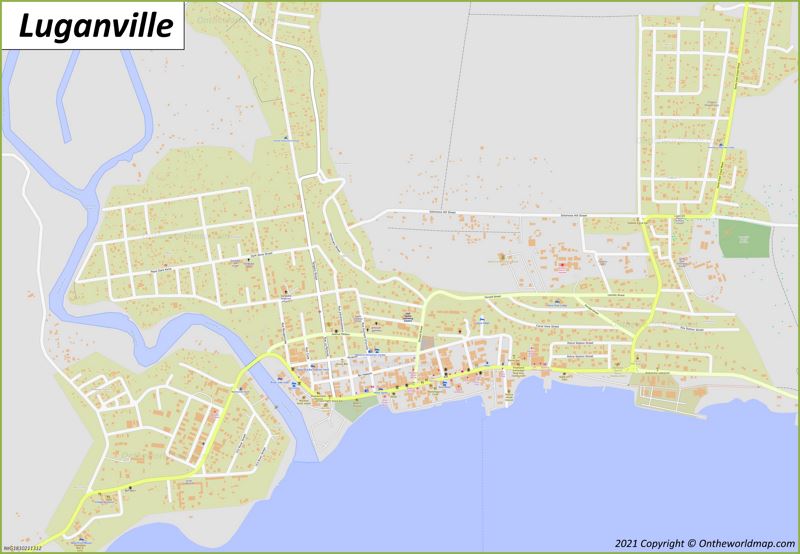 Map of Luganville