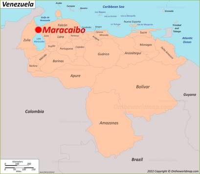 Maracaibo Location Map