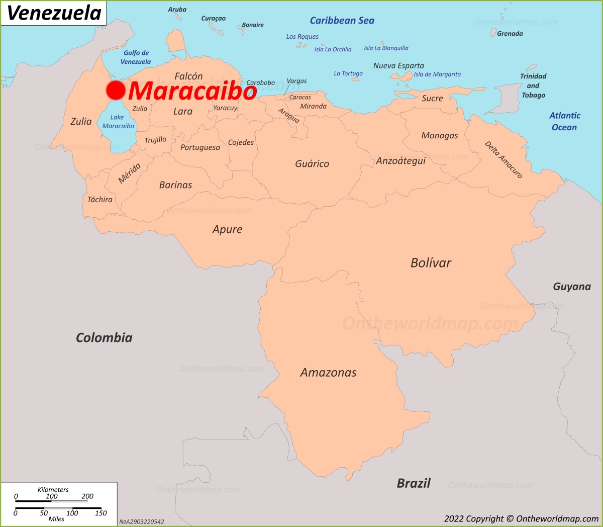 Mapa De Maracaibo