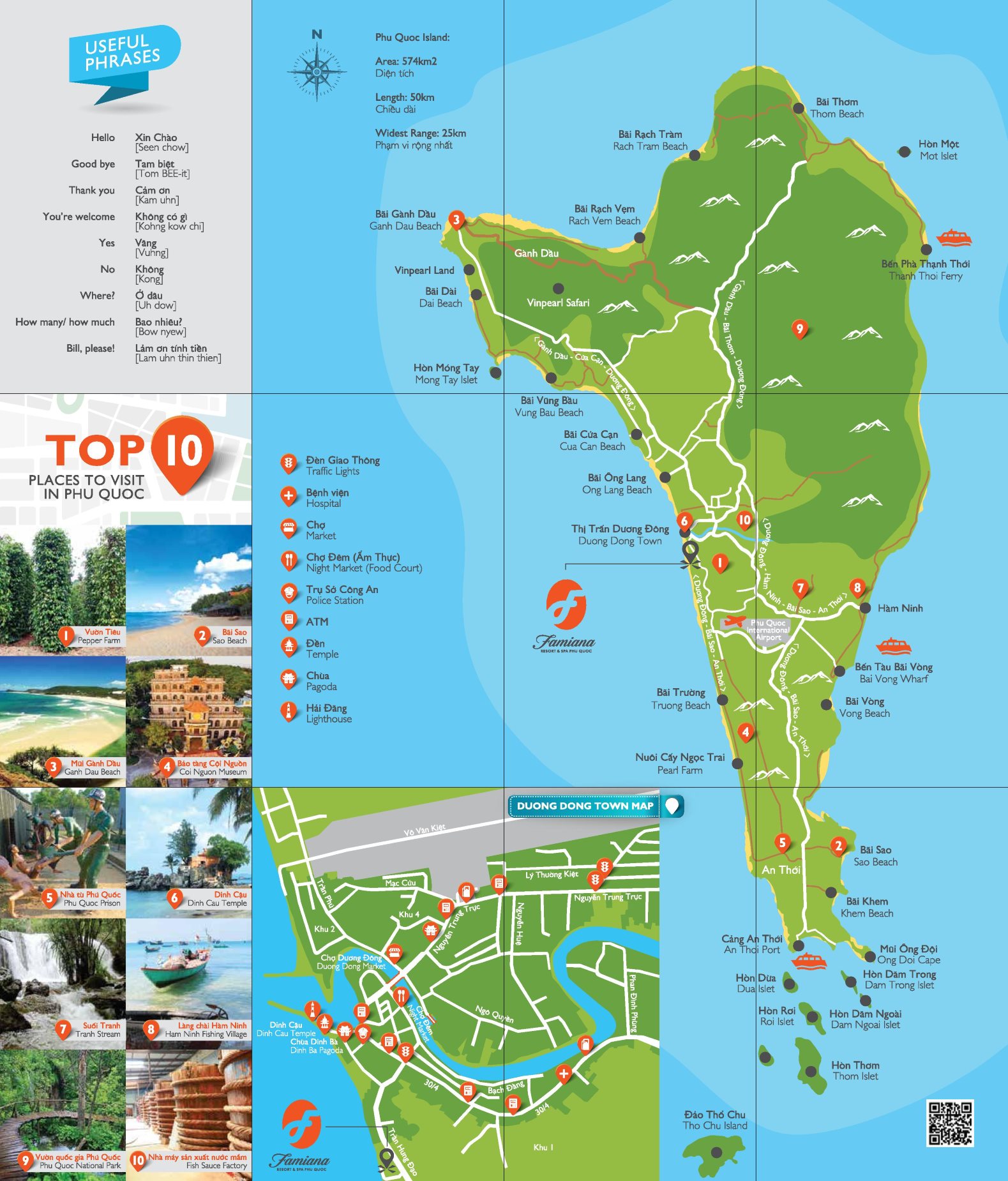 Vinwonder Phu Quoc Map