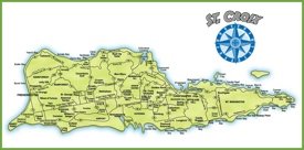 St. Croix Island Road Map